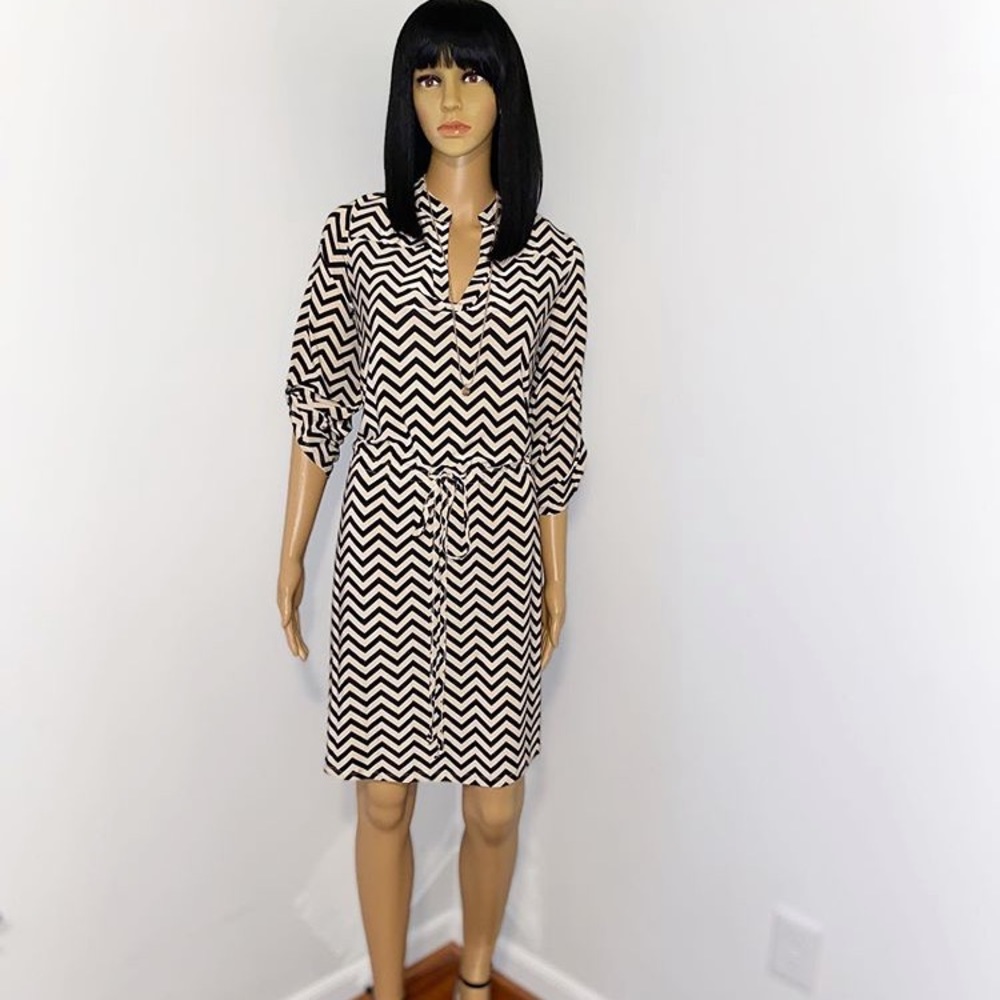 Nice dress black and cream